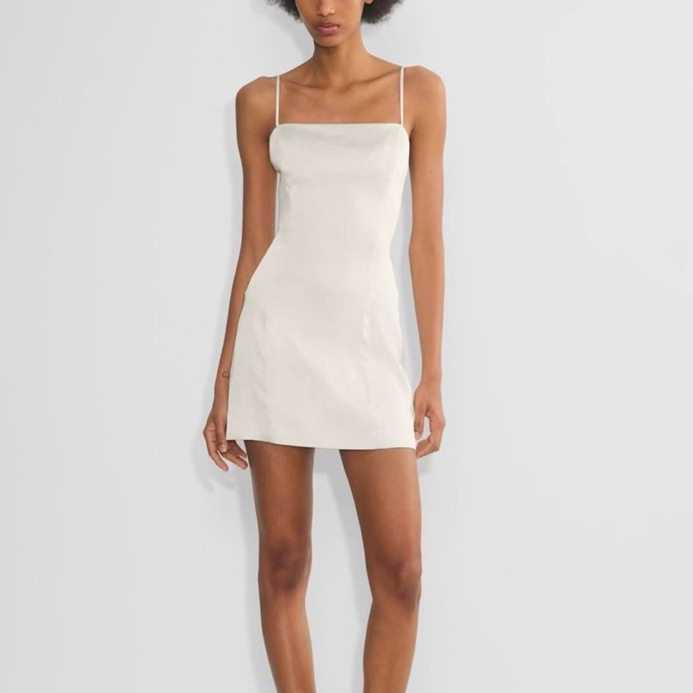 Aritzia Satin Mini Dress
